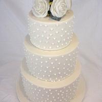 Spotty Wedding Cake