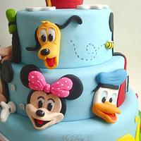 Yet another Mickey Mouse Clubhouse cake :)