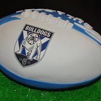 NRL Canterbury Bulldogs Cake