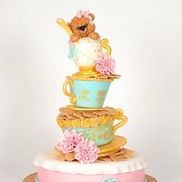 My favorite cake...the bear in the cup!