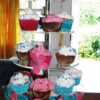 Bday cake & cupcakes
