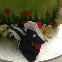 WoodLand Themed Cake