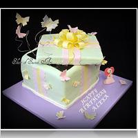 Butterfly Gift Box Birthday
