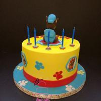 Cake inspired by Paw patrol