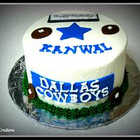  Dallas Cowboys Birthday Cake