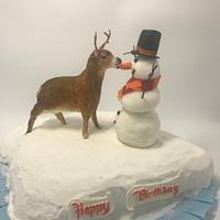 Winter carrot cake