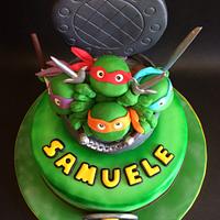 Ninja Turtles Cake Part 2 :)