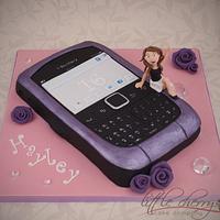 Big Blackberry Curve Cake!