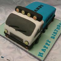 my first lorry cake