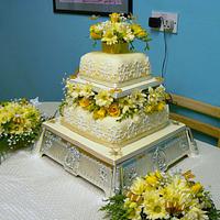 Mam & Dad's Golden wedding cake