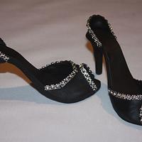 Black Bling Shoes