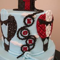 another hot air balloon cake