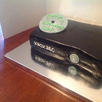 Black Xbox Birthday Cake