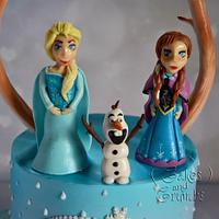 Frozen cake !!!! 