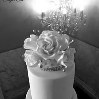 x White Wedding Cake x