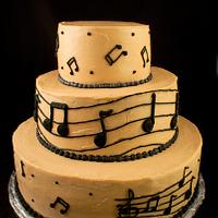 Music Wedding Cake
