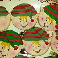Christmas elves cookies