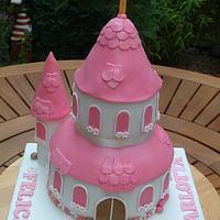 Princess church / castle for two little girls for christening