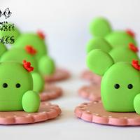 Cactus Cupcakes Toppers