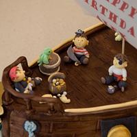 Pirate Ship cake