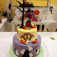 Halloween Birthday Cake