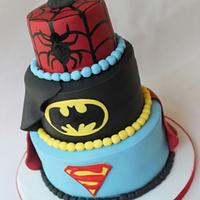 Superhero  Cake