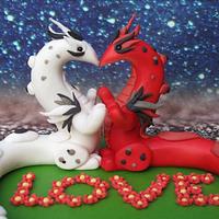 Dragon Love for Valentine Collaboration