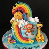 BabyTV cake