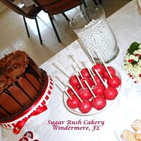 25th Anniversary Dessert Table