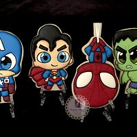Superhero’s cookies!!! 