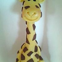 Fondant Giraffe