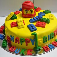 Lego Themed Cake, Ninjago Cake