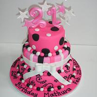 21st Birthdaycake 2