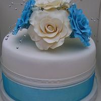 Friends Cupcake Wedding Cake