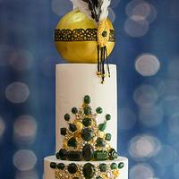 THE GREAT GATSBY-A MODERN WEDDING CAKE