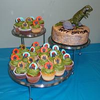 Dino and Cupcakes