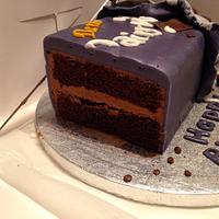 Chocolate Bar Birthday cake!