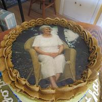90th Birthday cake 