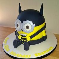 Batman Minion Cake