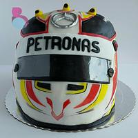 Helmet cake