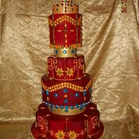 Cake in the Byzantine style