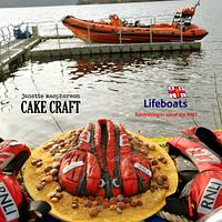 Lifejacket Cake - RNLI Sugar Shipmates Collaboration