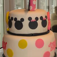 Minnie/Mickey Cake