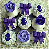 Ruffles & Bows cupcakes