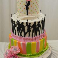 Disco Dance Cake
