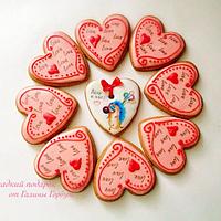 gingerbread on Valentine's Day