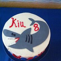 Birthday Shark Cake