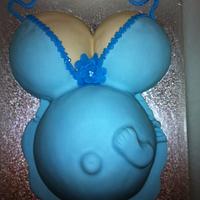 another baby bump cake
