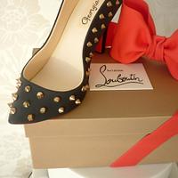 Louboutin Shoe Birthday Cake
