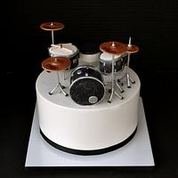 Drum Set Cake 
